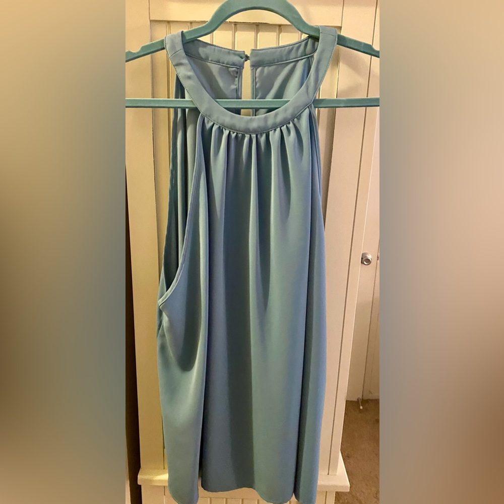 SHEIN Teal Sleeveless Top